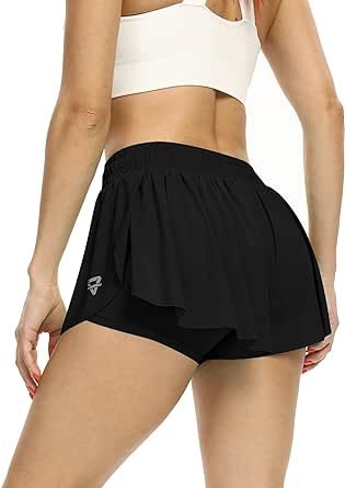 Flowy Skirts for Women Gym Athletic Shorts Workout Running Tennis Skater Golf Cute Skort High Waisted Pleated Mini Outfits